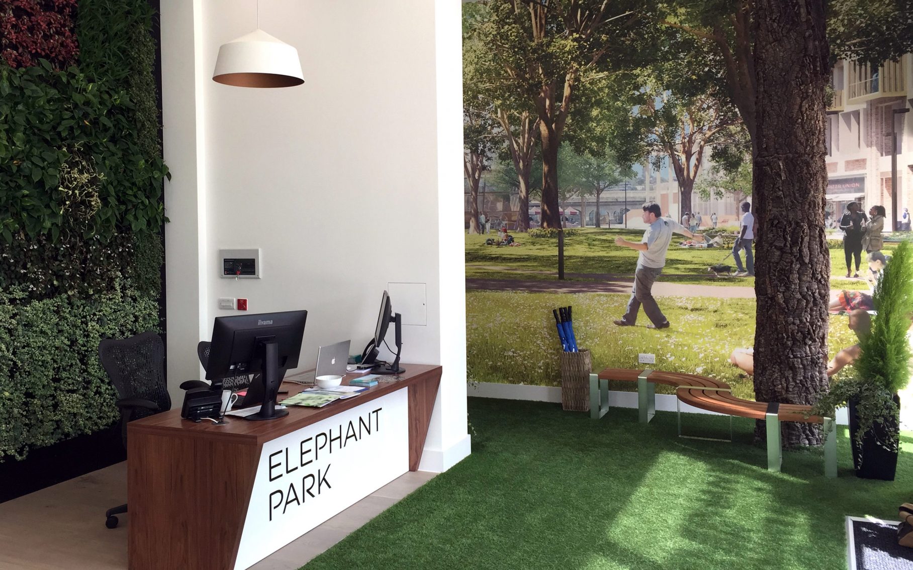 Elephant Park experience suite interior design