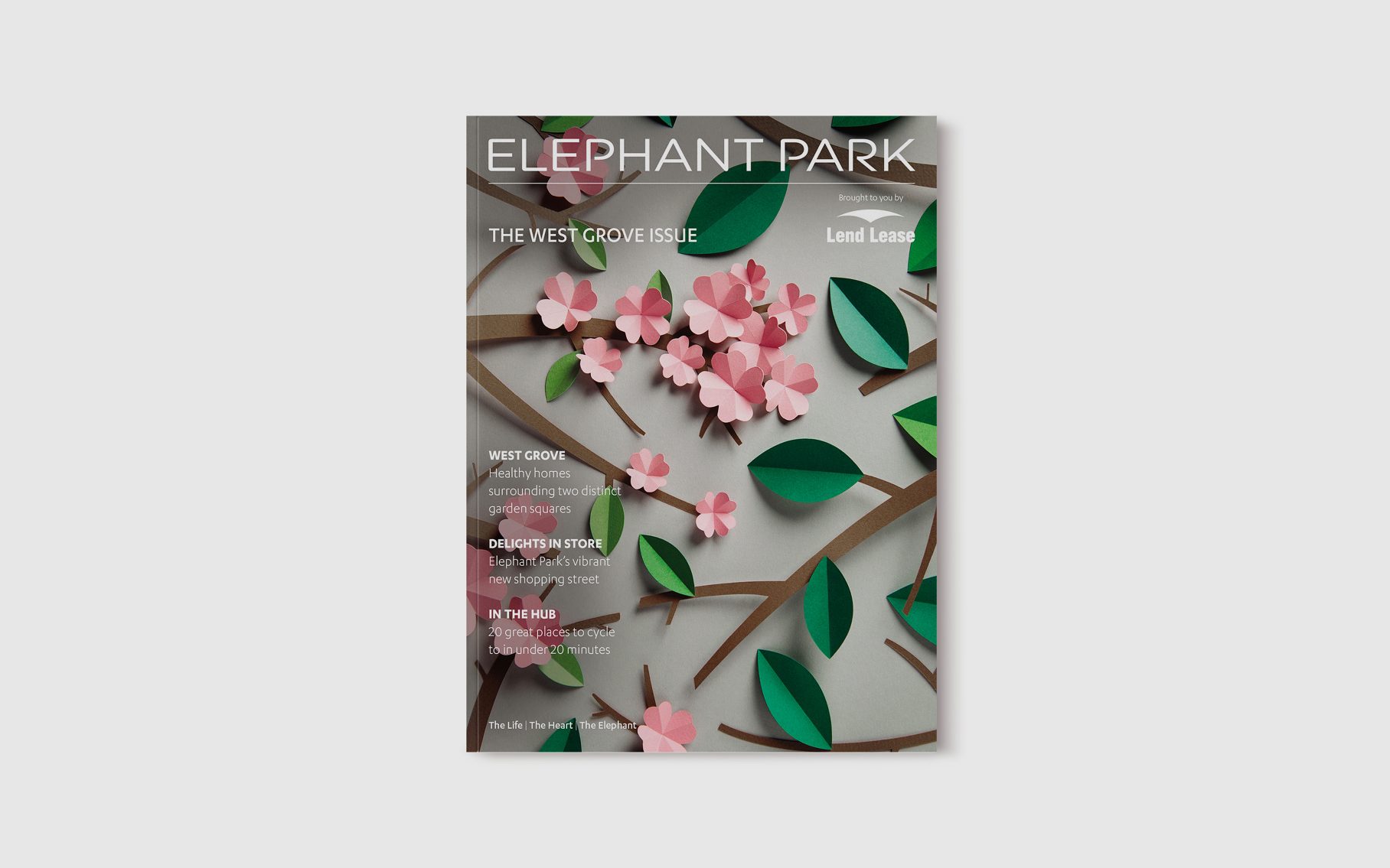 Elephant Park Magazine - Issue 1 front cover